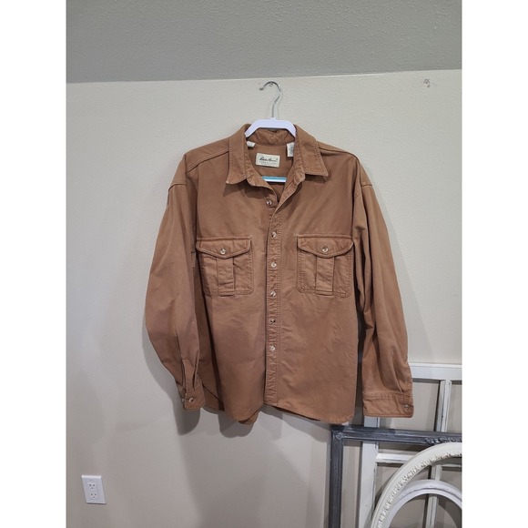 Eddie Bauer Other - Vintage Eddie Bauer Flannel Shirt Men's SZ  XL button down outdoors heavy weight